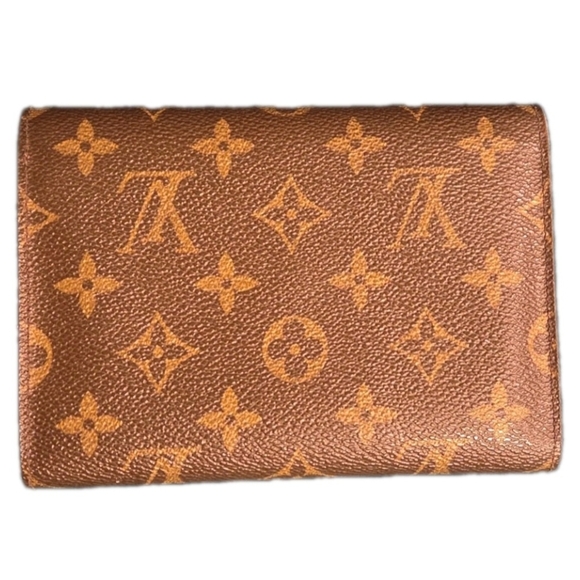 LOUIS VUITTON LV Monogram Canvas Leather Continental Clutch Wallet ( EUC) - Picture 3 of 17